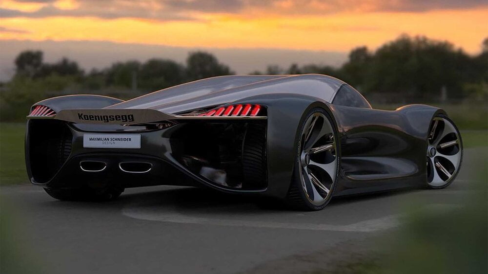 این کانسپت و طراحی غیرمعمول خودروی Koenigsegg منتشر شد.