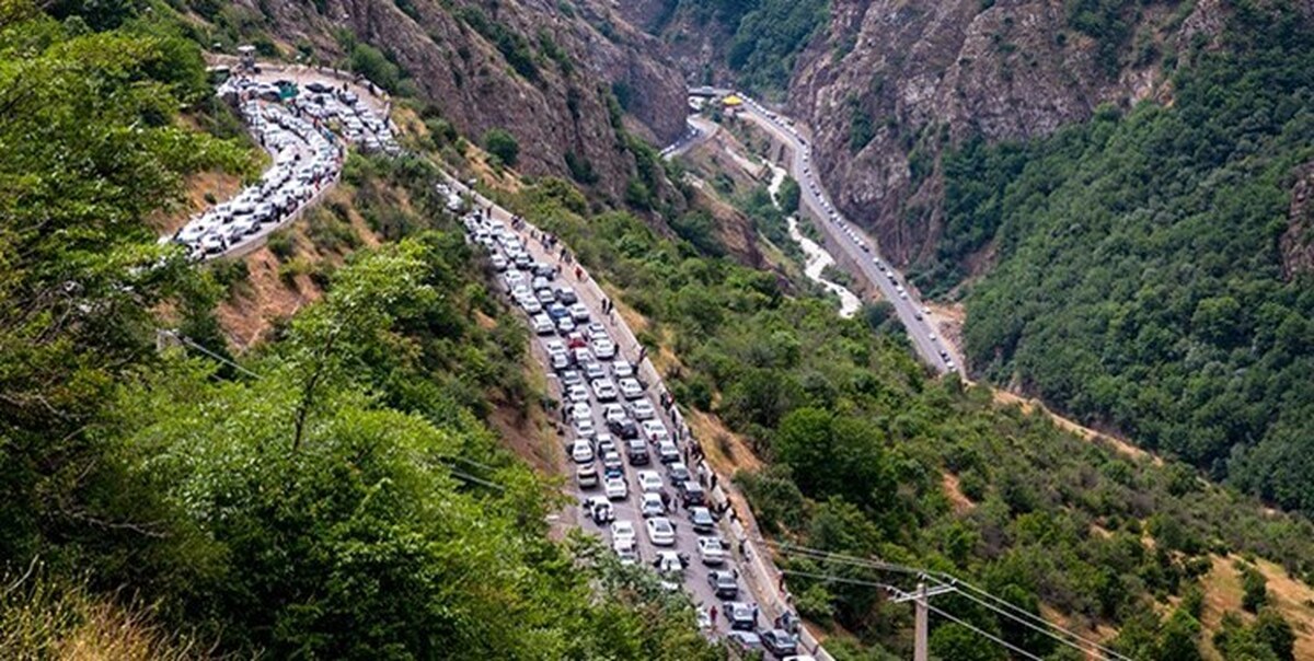 جاده چالوس همچنان مسدود است