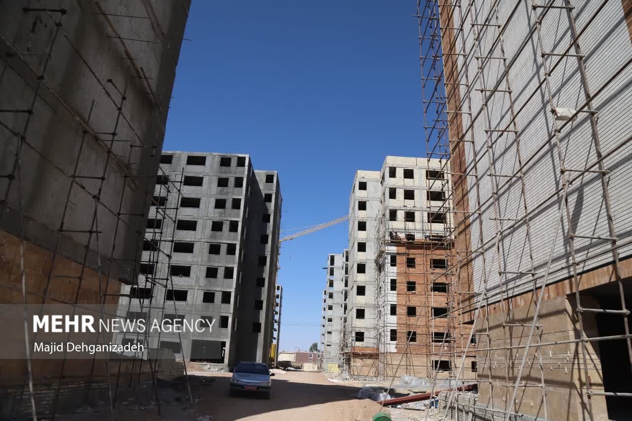 کارگاه عمرانی ساخت مسکن در یزد فعال است/ ۳۵۰۰ واحد آماده تحویل