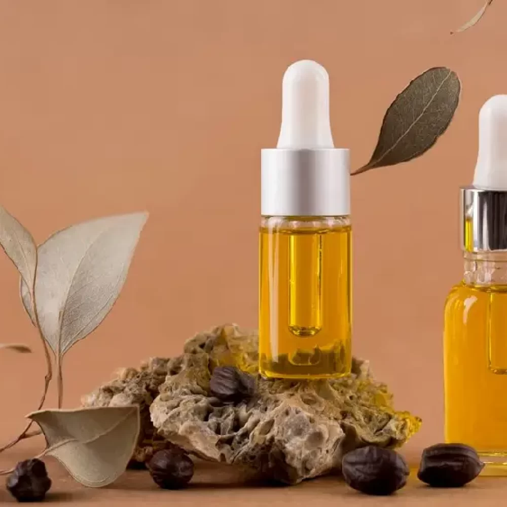 What is jojoba oil and what properties does it have for skin and hair?