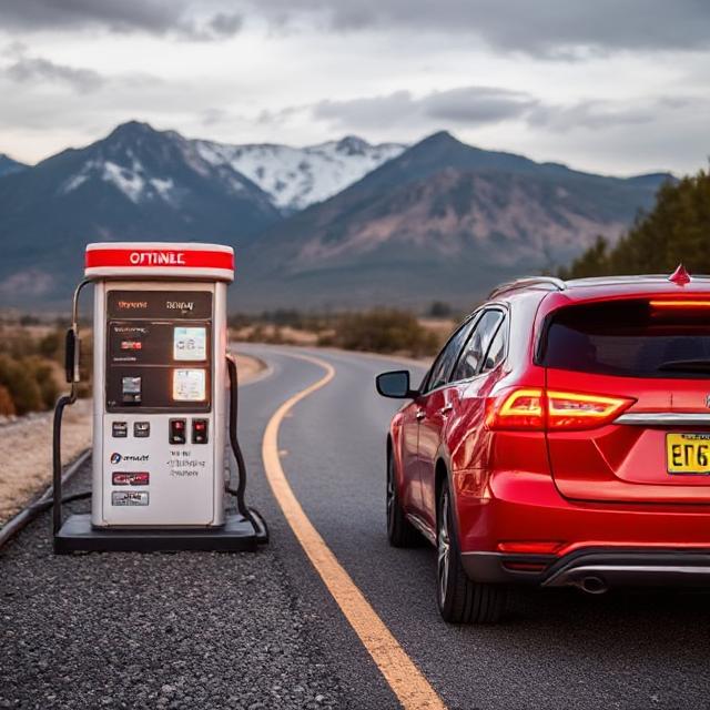 سوخت‌گیری بهینه در سفرهای جاده‌ای