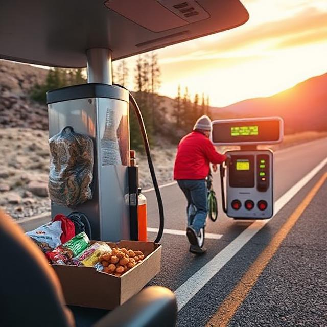 سوخت‌گیری بهینه در سفرهای جاده‌ای